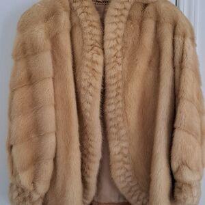 Vintage Fox Mink Fur Coat